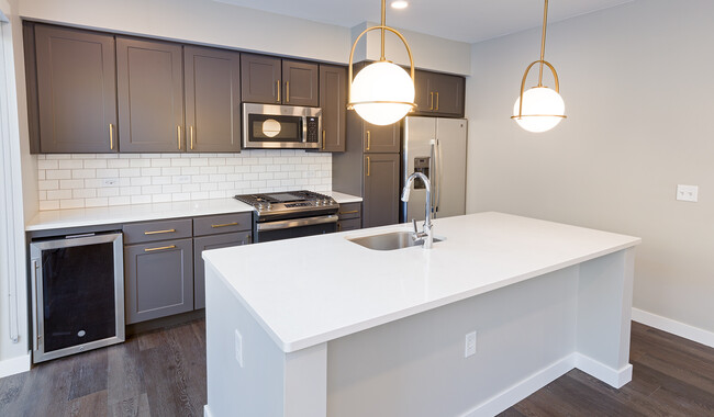 Townhomes come equipped with beautifully styled interiors and kitchens - The Fremont