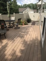 Large private deck - 368 E Travelers Trl