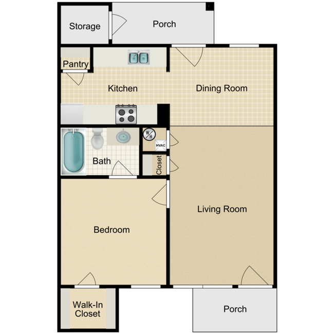 Building Photo - ***CUTE 1 BED 1 BATH APARTMENT***