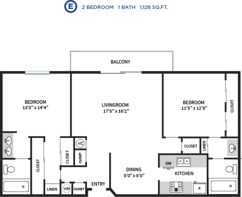 Floorplan - Lassen Village