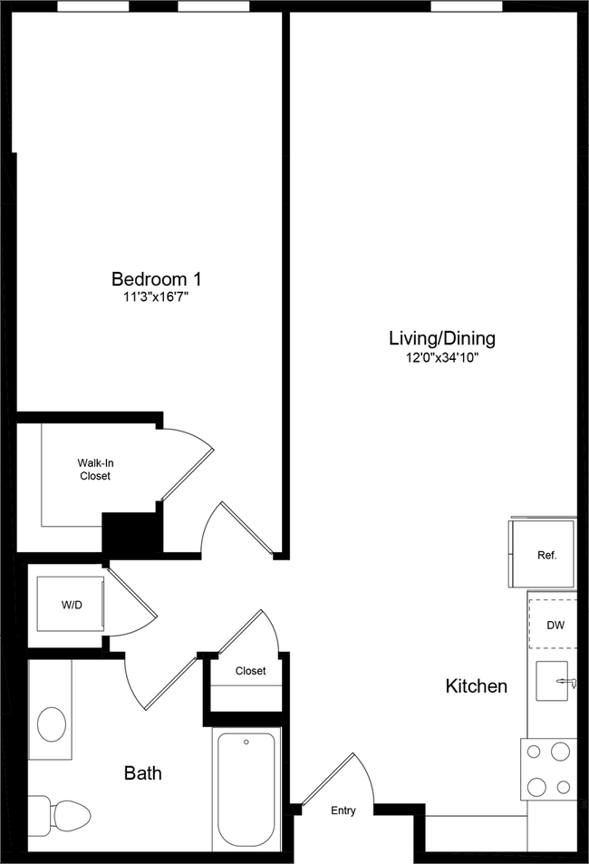 Floorplan - 855 Brannan