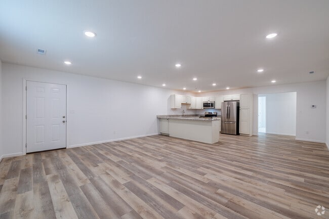 3BR, 2BA - 1,800SF - Living Room - The Willows