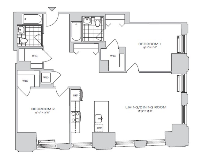 Floorplan - 70 Pine Apartments