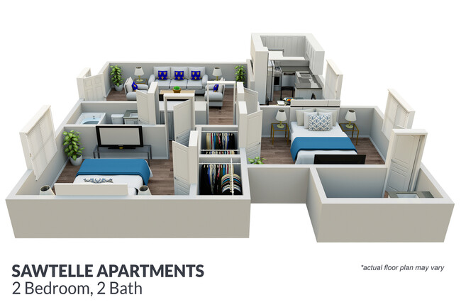 Floorplan - Sawtelle Apartments