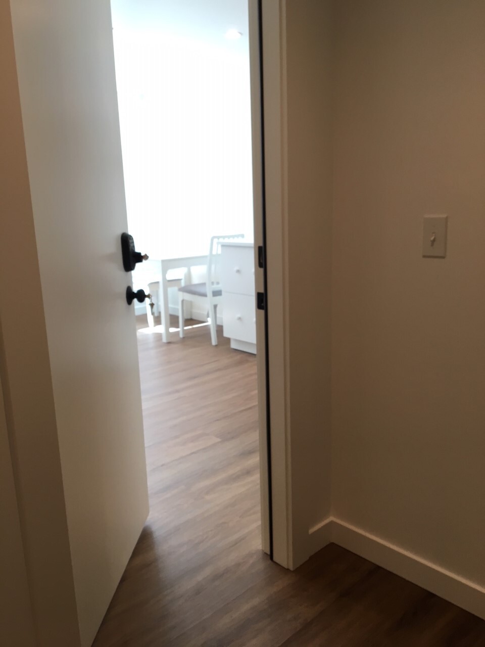 Interior entry to main living area and kitchen - 7727 Earl Ave NW