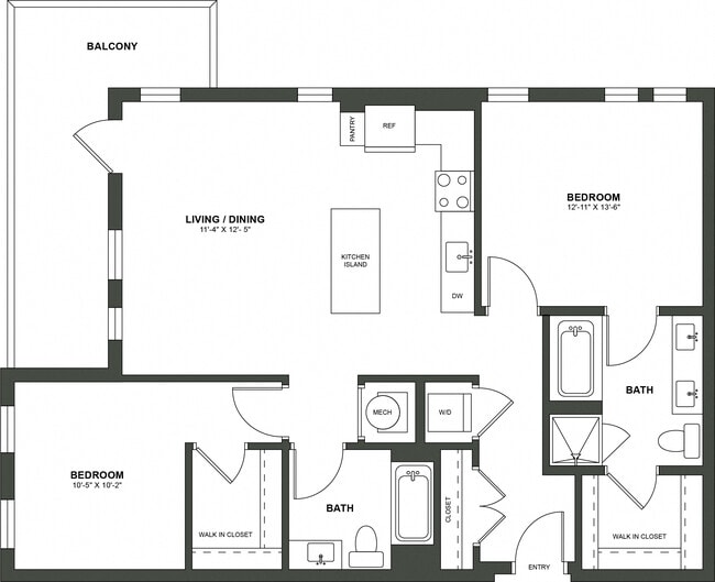 Floorplan - High Street Atlanta