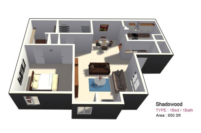 One Bed / One Bath - Shadowood