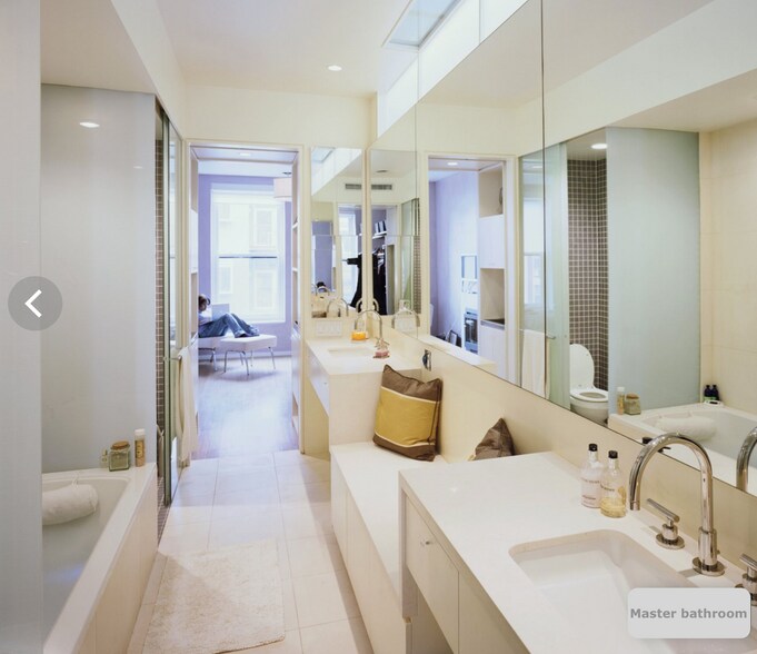 Master bathroom - 112 W 118th St