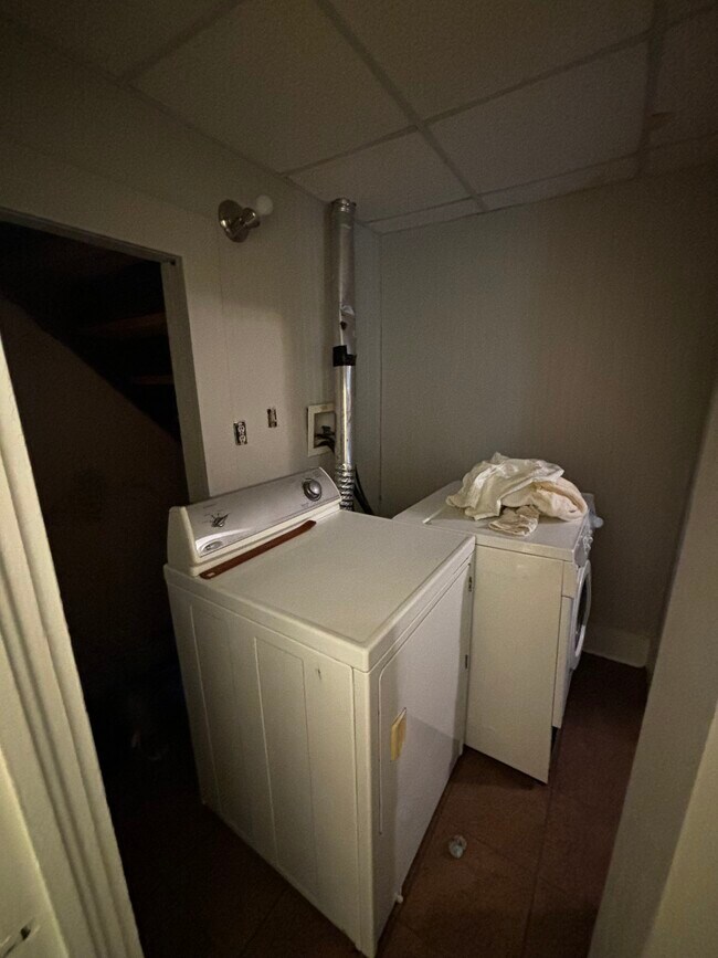 Laundry area (new stackable will be put in) - 420 E 2nd Ave