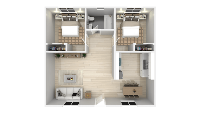 Floorplan - The Marq Apartments