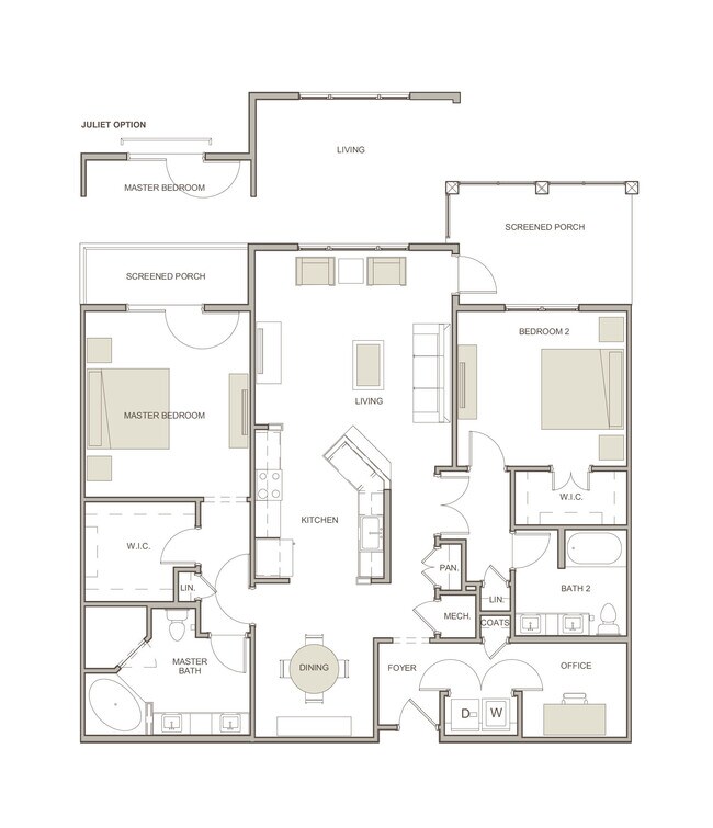 B1 floor plan WaterWalk at Shelter Cove Towne Centre - WaterWalk at Shelter Cove Towne Centre