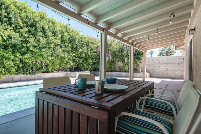 Backyard, pool, patio eastward view - 3760 E Calle San Antonio