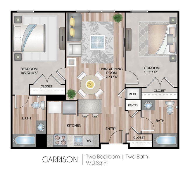 970 Square Feet - One Webster