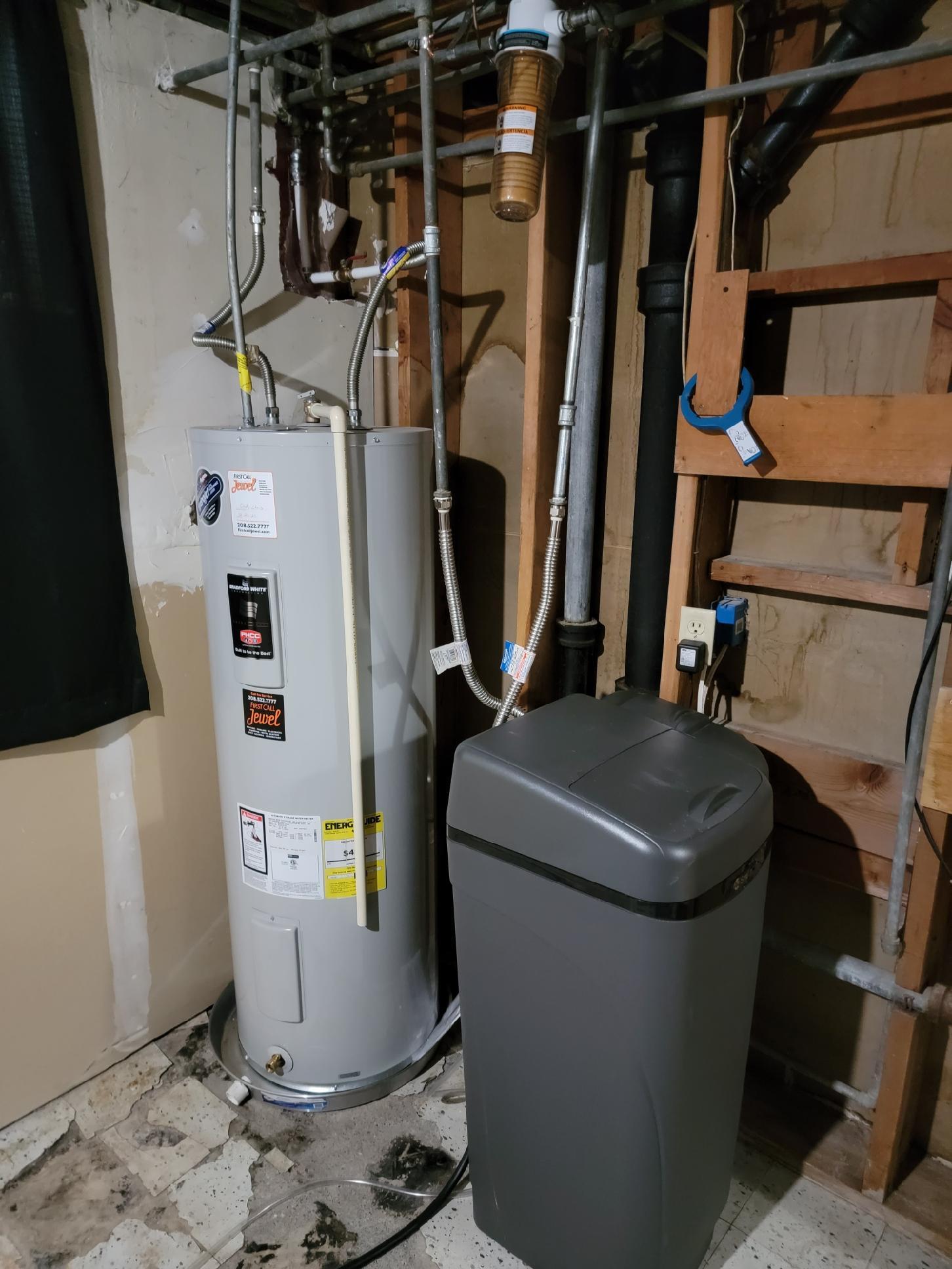 Water heater and softner - 779 Reed Avenue