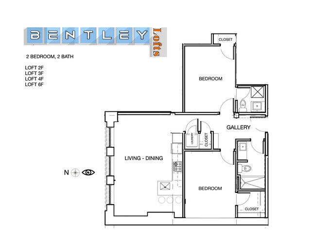 Floorplan - Bentley Lofts