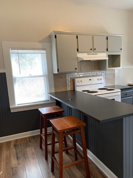 Kitchen with breakfast bar - 223 W 4th St