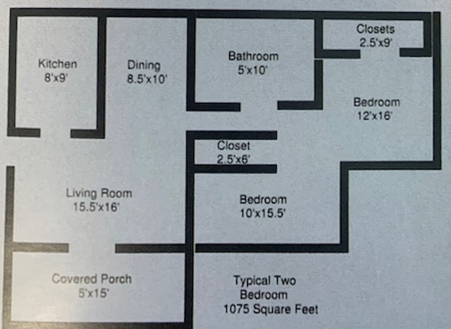 Floorplan - University Park Apartments