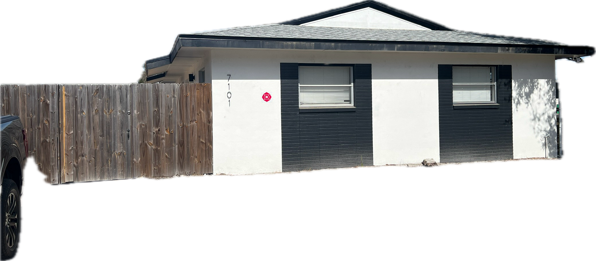 Front of building - 7101 Dartmouth Ave N