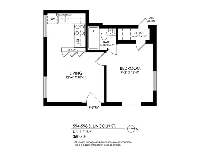 Floorplan - 594-598 S Lincoln