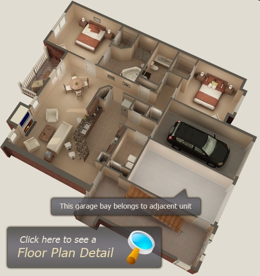 2BR/1BA - Windemere Condominiums