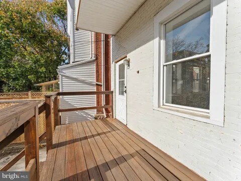 Back porch - 4924 Hazel Ave