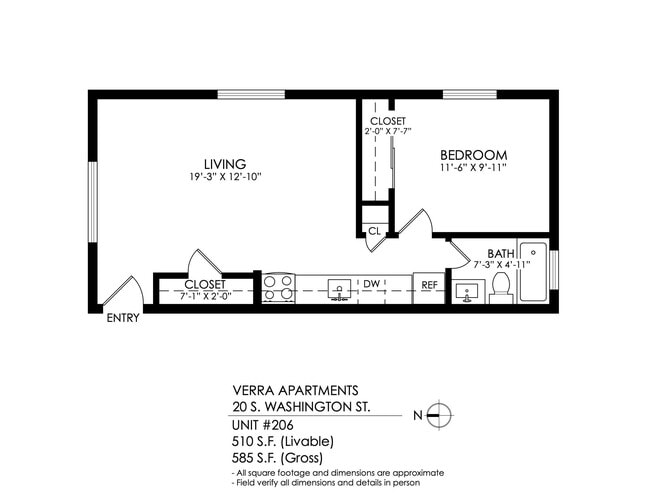 Floorplan - Verra Apartments