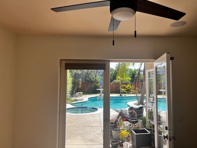 first floor bedroom opens to pool - 2211 Cecelia Ter