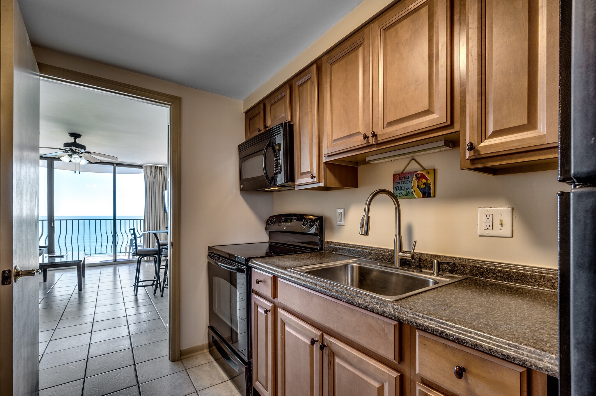 Galley Style Kitchen - 2406 N Ocean Blvd