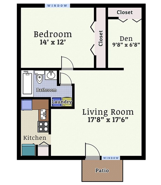 Valley High 1 Bedroom + Den - Valley High