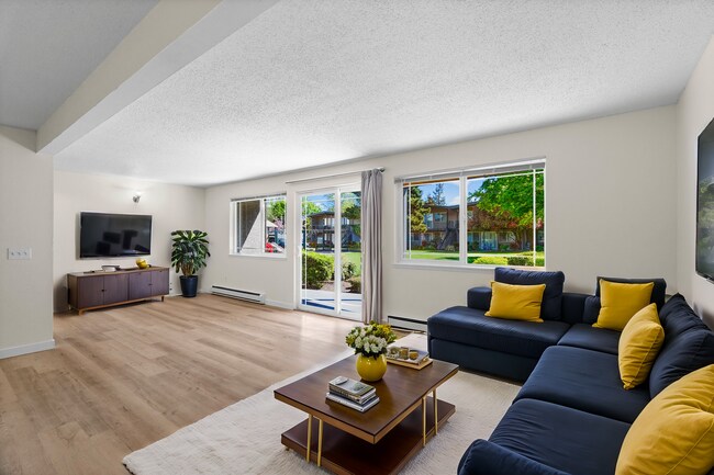 Staged 2 Bedroom 1 Bath w/Garage - Rainier Gardens Aparments