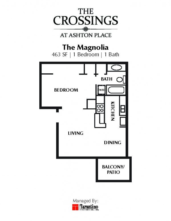 The Magnolia - The Crossings at Ashton Place Apartments