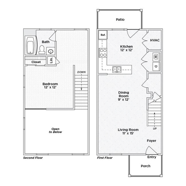 Floorplan - New Village Homes & Whitney Young Townhomes
