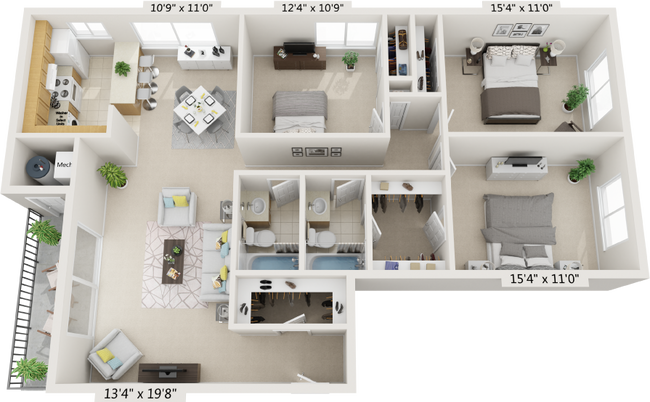Floorplan - Heather Hill