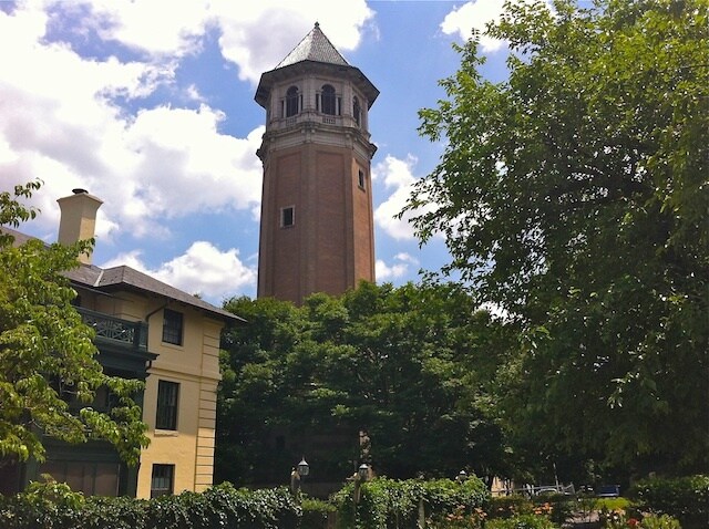 Historic Water Tower across the street - 4201 Roland Ave