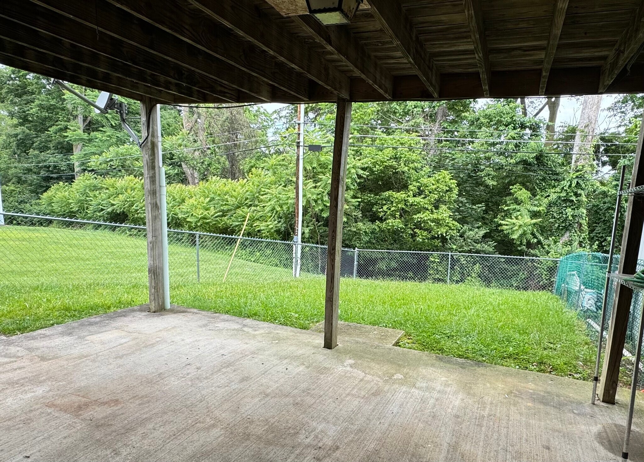 Walk out from basement - 45 S Colonial Dr