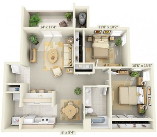 Floorplan - Stanford Heights