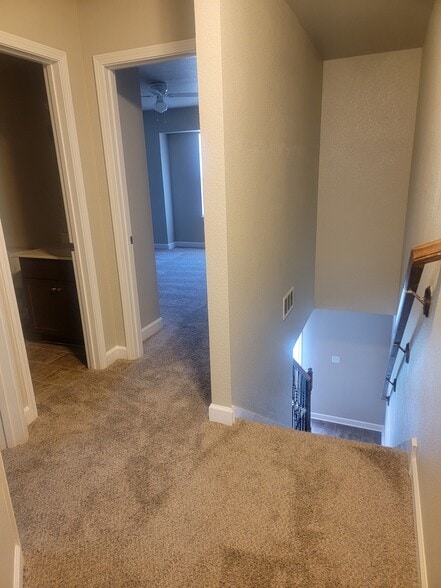 View at top of stairs - 218 N Washington St
