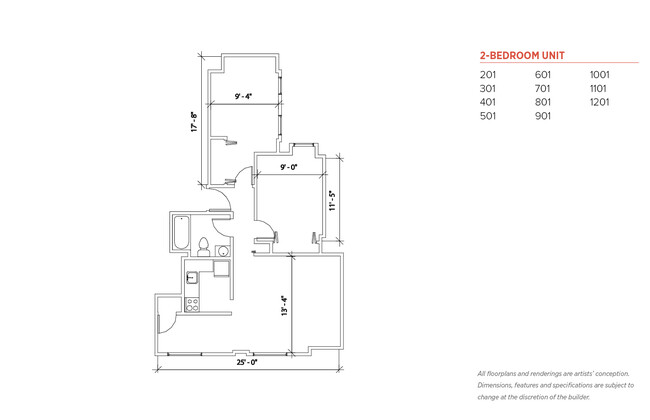 Floorplan - Walnut Square Apartments