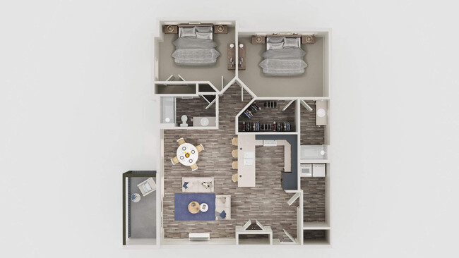 Floorplan - Parkview Apartments