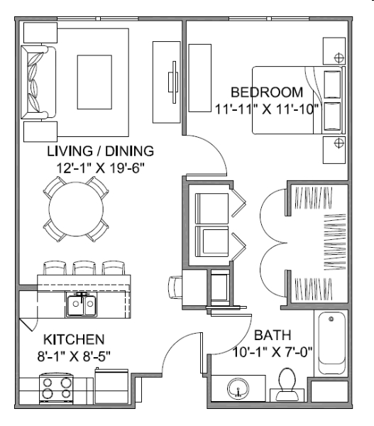 The Avenue D - The Terrace at Midtowne