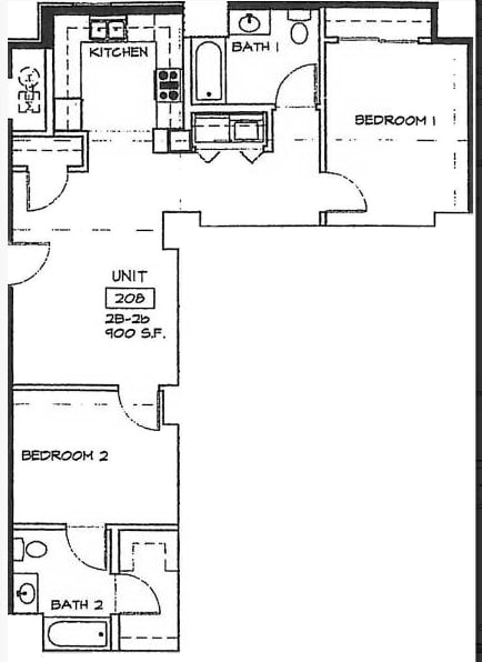 2BR/2BA - Frisco Station Lofts