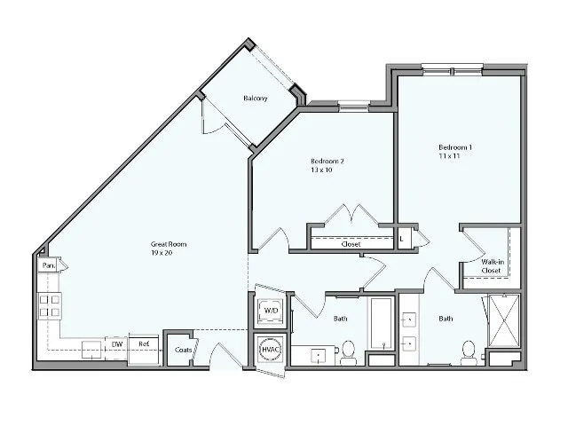 Floorplan - Lerner Windmill Parc