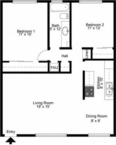 Floorplan - Casa De Portola Apartments