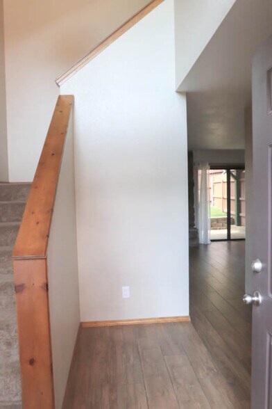 Front entrance view from the outside - 4005 Lake Mary Rd