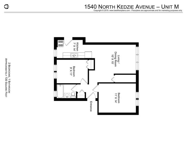 Building Photo - 1540 N Kedzie Ave