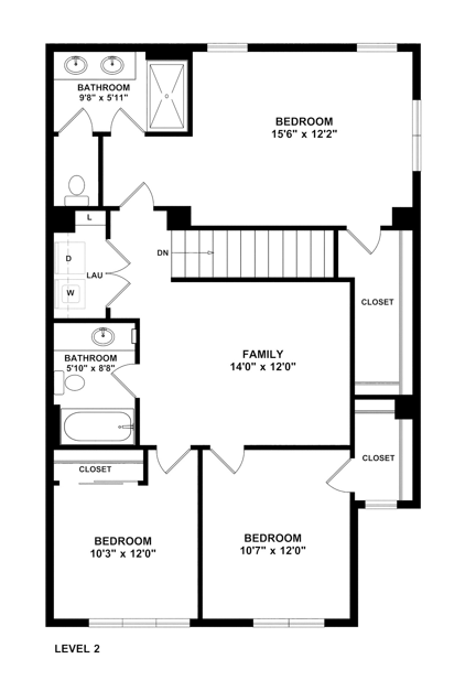 Floorplan - Desert Sage Townhomes