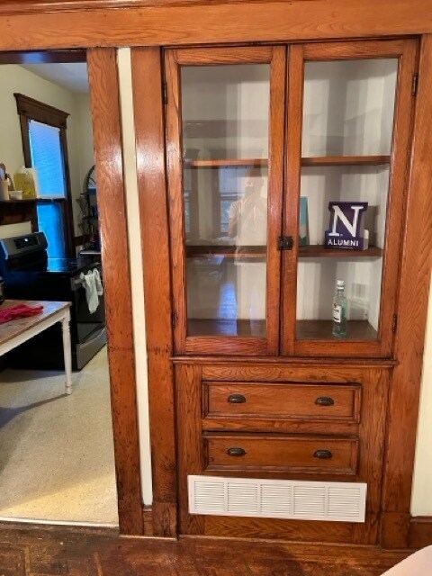 Dining room cabinet - 146 Foster St