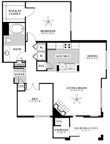 Floorplan - Granite Point