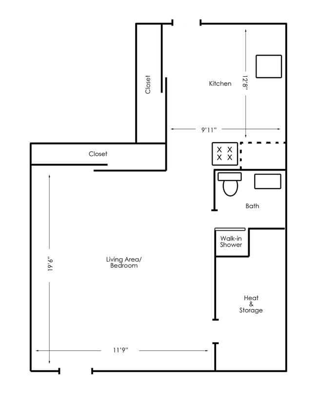 Floorplan - Harris Point Chicago