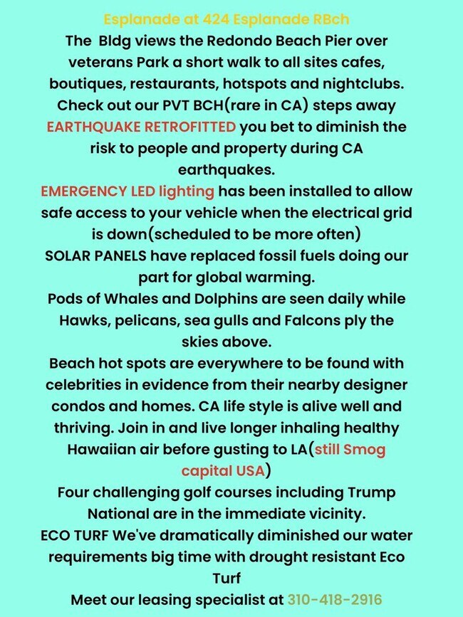 Interior Photo - Esplanade